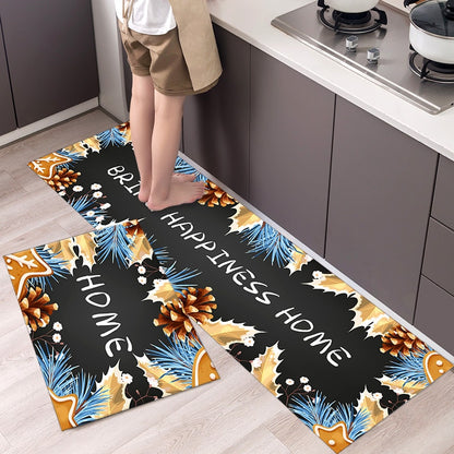 Fashion Simple Nordic Style Kitchen Mat Floor Carpet House Hold Long Strip Door Modern Home Decor