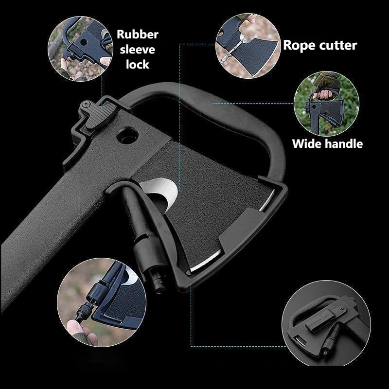 Outdoor Axe Mountain Firewood Cutting Axe Outdoor Equipmen Battle Axe Mountain Cutting Axe Multifunctional