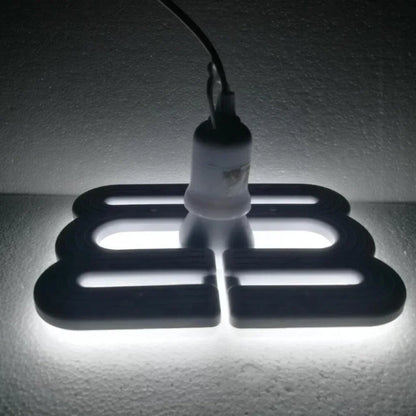 40w 60w Light Fan Blade Folding Bulb Led LED Bulb E27 Lamp 85-265V Foldable High Bay Light for House Garage Lighting
