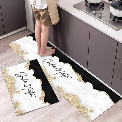 Fashion Simple Nordic Style Kitchen Mat Floor Carpet House Hold Long Strip Door Modern Home Decor