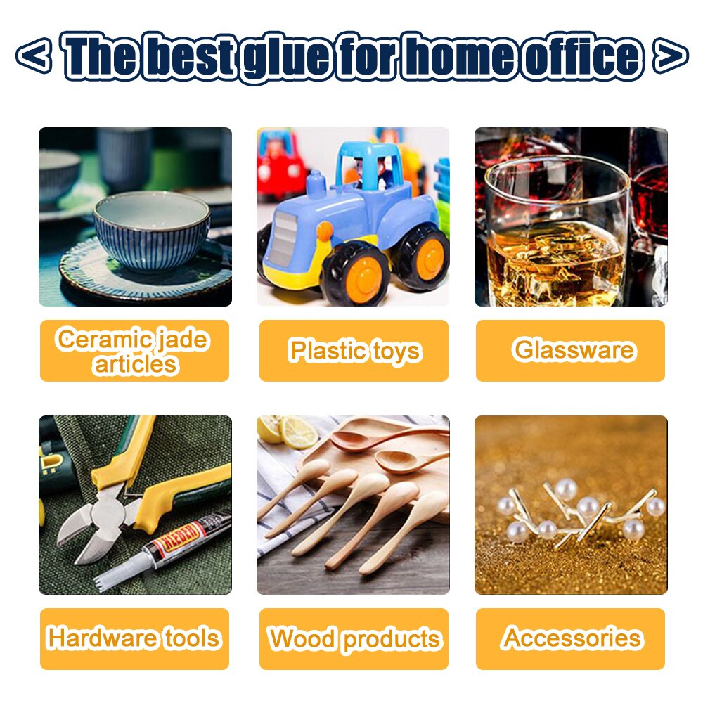 1/2PCS Welding Glue High Strength Oily Glue Universal Super Adhesive Glue Strong Glue Plastic Wood Ceramics Soldering Agent