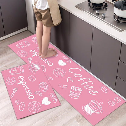 Fashion Simple Nordic Style Kitchen Mat Floor Carpet House Hold Long Strip Door Modern Home Decor