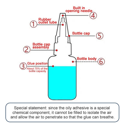 1/2PCS Welding Glue High Strength Oily Glue Universal Super Adhesive Glue Strong Glue Plastic Wood Ceramics Soldering Agent