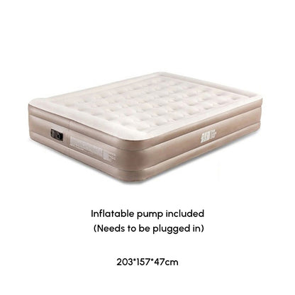 TANXIANZHE Inflatable Bed Camping Inflatable Mattress Outdoor Sleeping Pad Tent Mattress Heighten Double Air Cushion