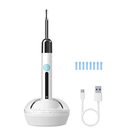 WiFi Ear Camera 1080P with Earwax Removal Tool – iOS & Android Compatible