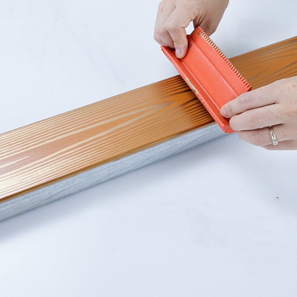 Rubber Roller Brush Imitation Wood Wall Painting Machine DIY Texture Roller Art Paint Brush for Home Decoration Painting Tools