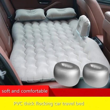 Multifunctional PVC Flocking inflatable car mattress car accessories inflatable bed travel goods
