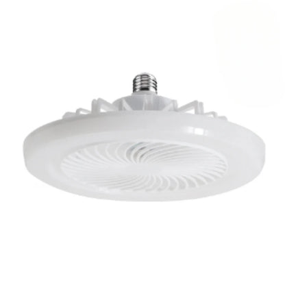 RGB 360° Shaking Head Ceiling Fan Light With Remote Control 3-Gear Dimmable Home Living Room Study 3-Speed Adjustable Fan Light