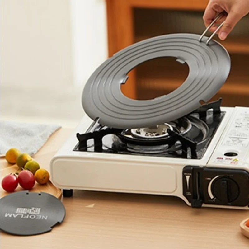 Aluminum Alloy Heat Conductive Discs Gas Stove Pot Bottom Anti Burning Blacks Pot Plate Household Thawing Heat Insulation Plates