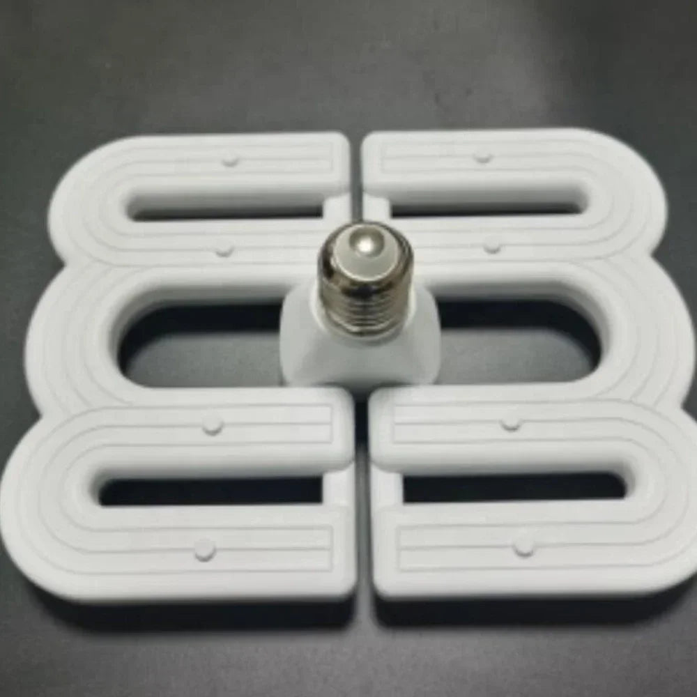 40w 60w Light Fan Blade Folding Bulb Led LED Bulb E27 Lamp 85-265V Foldable High Bay Light for House Garage Lighting