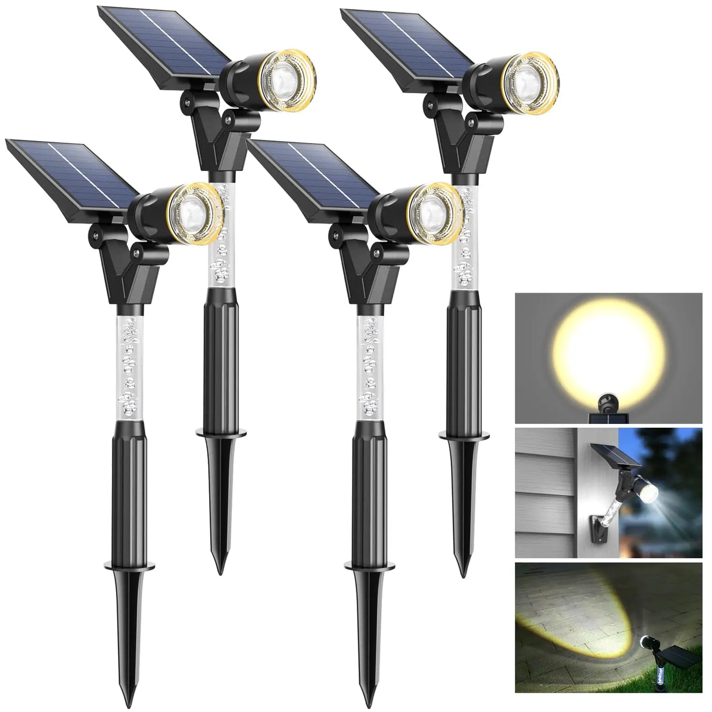 Solar LED Light Solar Landscape SpotLights Outdoor Garden Light Outdoor IP65 Waterproof Solar Power Light Wall Light