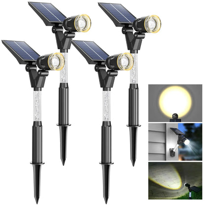 Solar LED Light Solar Landscape SpotLights Outdoor Garden Light Outdoor IP65 Waterproof Solar Power Light Wall Light