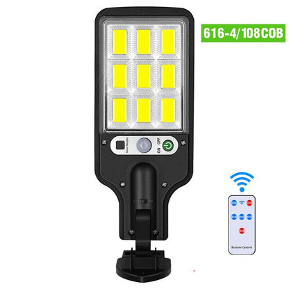 200COB Solar Street Light Outdoor Rotatable Solar Lamp With Motion Sensor Sunlight Garden Garage Remote Security LED Flood Light