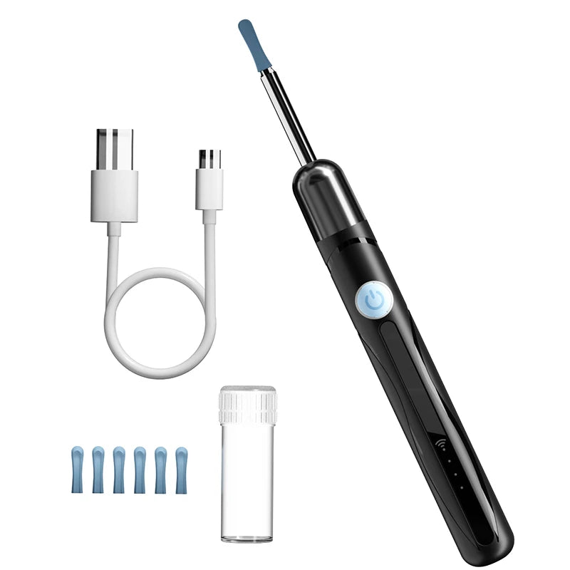 WiFi Ear Camera 1080P with Earwax Removal Tool – iOS & Android Compatible