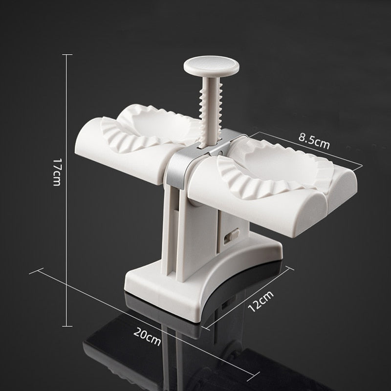 Electric Dumpling Maker Machine Household Automatic USB Charging Dumpling Maker Pressing Mould with Spoon Brush Kitchen Tool