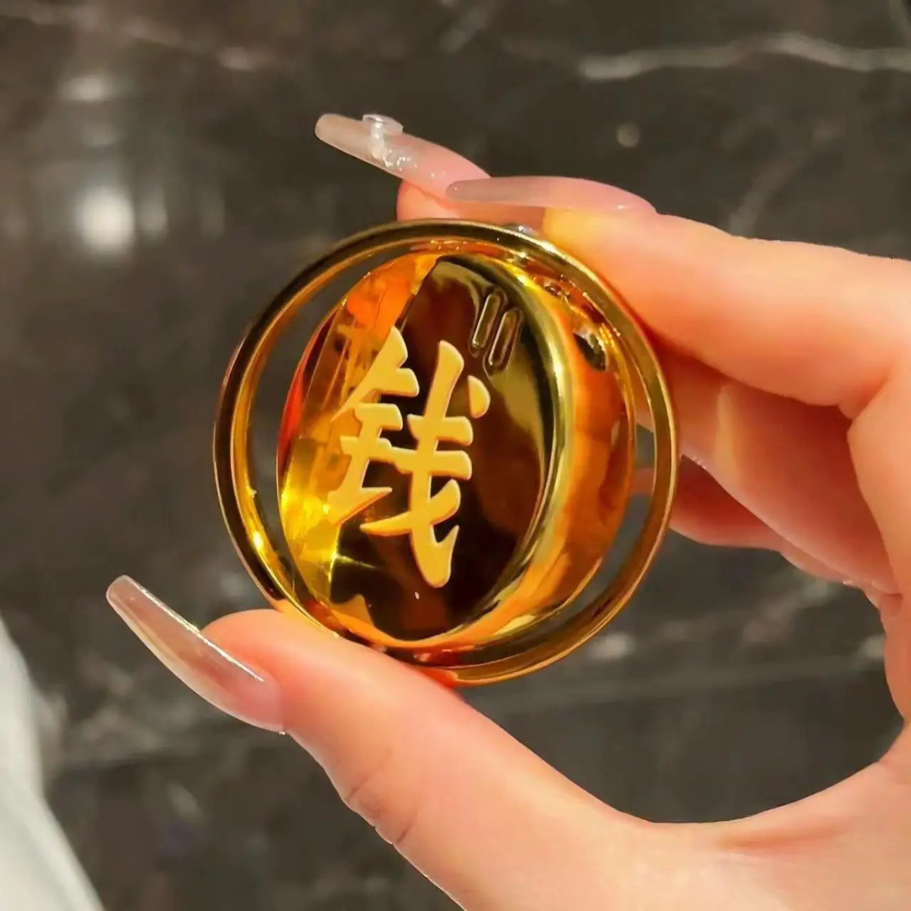 New Mini Coin Rotating Gyro Lighter