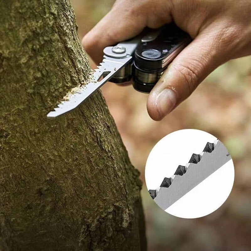 Multifunctional Pliers Scissors Outdoor Disassembly Tools Multi-Purpose Knife Portable Folding Pliers Adventure Survival Tool