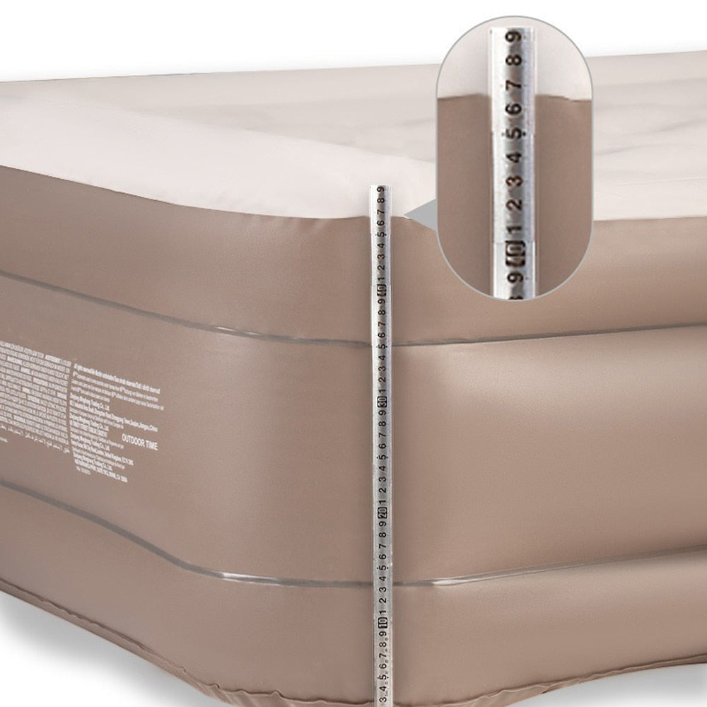 TANXIANZHE Inflatable Bed Camping Inflatable Mattress Outdoor Sleeping Pad Tent Mattress Heighten Double Air Cushion