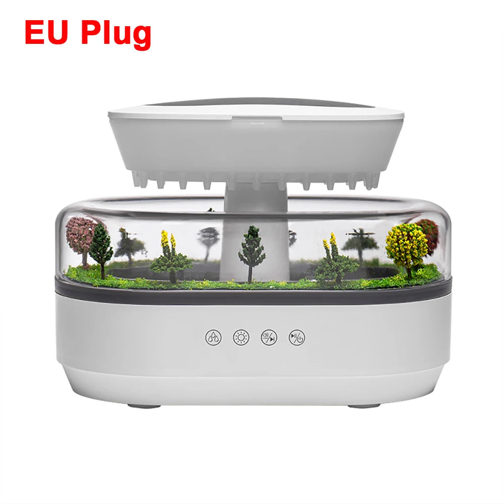 Humidifier with Rain Effect