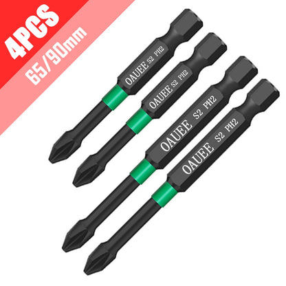 1/2/3/6pcs Magnetic Batch Head Impact Strong Cross High Hardness 25/50/65/70/90mm Anti Non-slip WaterProof PH2 Screwdriver Set