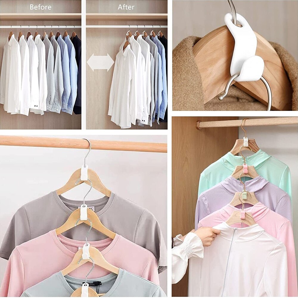 Clothes Hanger Connector Hooks