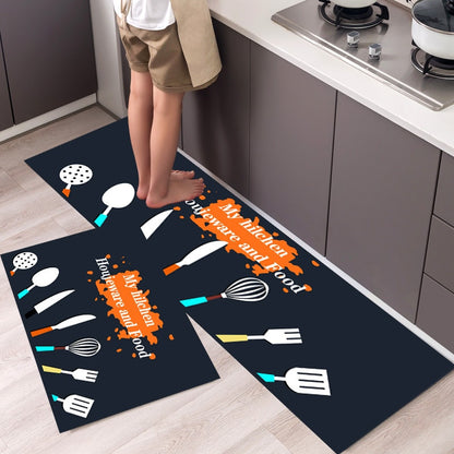 Fashion Simple Nordic Style Kitchen Mat Floor Carpet House Hold Long Strip Door Modern Home Decor