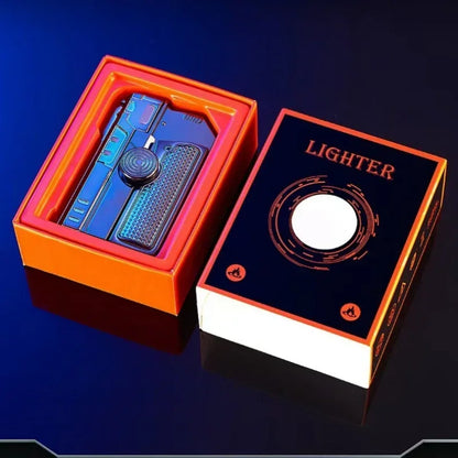 Metal Folding Laser Gun Style Lighter