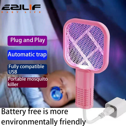 Electric Shock Mini USB Mosquito Killer Lamp