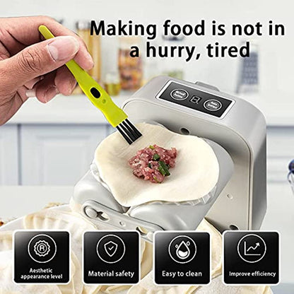 Electric Dumpling Maker Machine Household Automatic USB Charging Dumpling Maker Pressing Mould with Spoon Brush Kitchen Tool