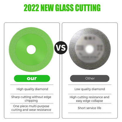 22mm Inner hole Glass Cutting Disc Diamond Marble Saw Blade Ceramic Tile Jade Special Polishing Cutting Blade Sharp Brazing