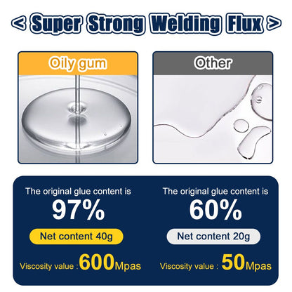 1/2PCS Welding Glue High Strength Oily Glue Universal Super Adhesive Glue Strong Glue Plastic Wood Ceramics Soldering Agent