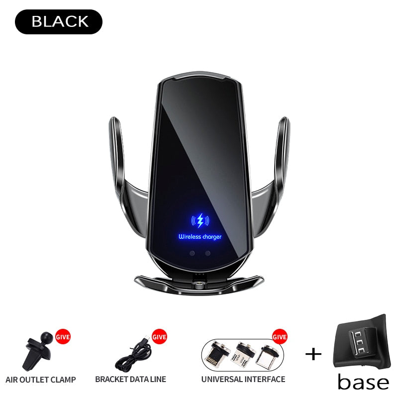 Car Phone Holder For Mercedes Benz 2008 2009 2010 C Class W204 Wireless Charger USB Infrared Fast Charging