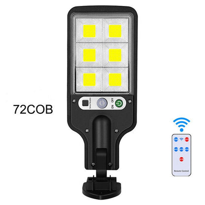 200COB Solar Street Light Outdoor Rotatable Solar Lamp With Motion Sensor Sunlight Garden Garage Remote Security LED Flood Light