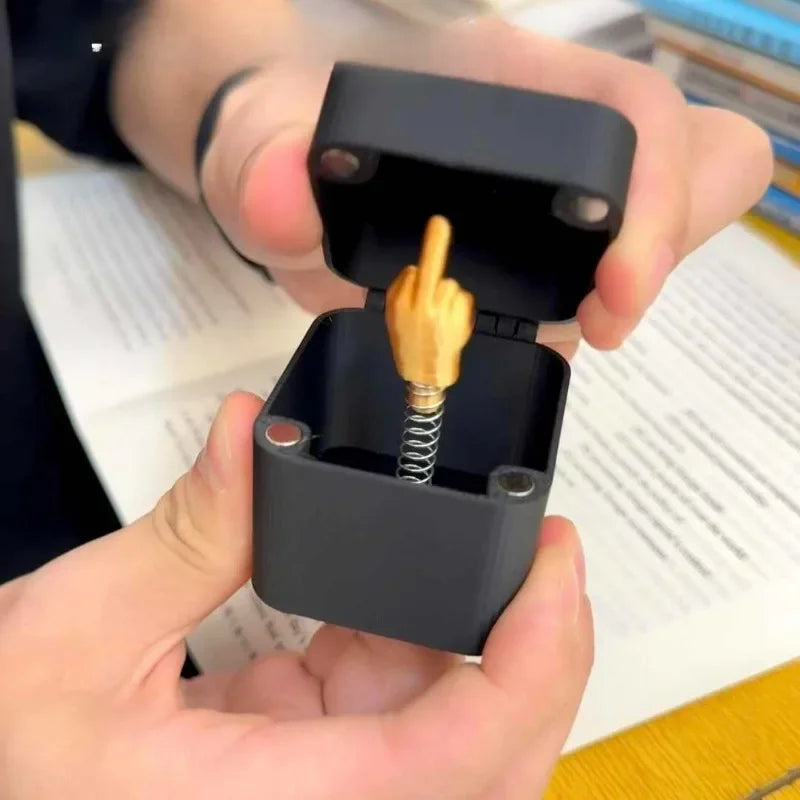 Out of the box pop-up Middle Finger Gift Box