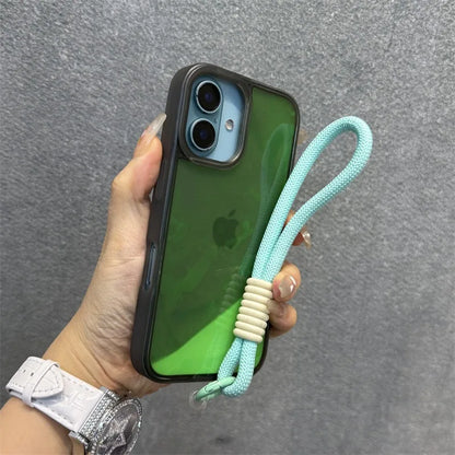 Luxury Luminous Quicksand Transparent Phone Case For iPhone 16 15 14 13 Pro Max