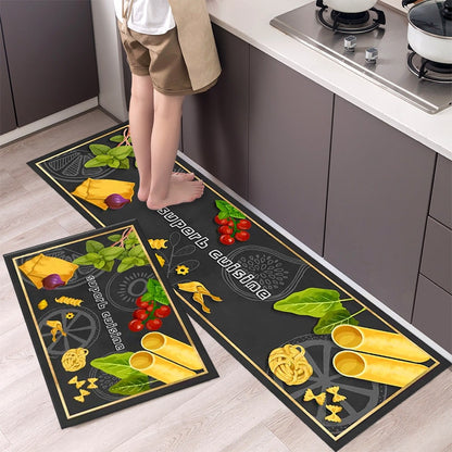 Fashion Simple Nordic Style Kitchen Mat Floor Carpet House Hold Long Strip Door Modern Home Decor