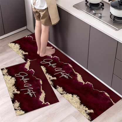 Fashion Simple Nordic Style Kitchen Mat Floor Carpet House Hold Long Strip Door Modern Home Decor