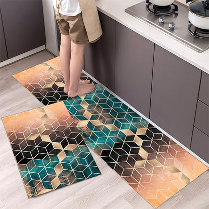 Fashion Simple Nordic Style Kitchen Mat Floor Carpet House Hold Long Strip Door Modern Home Decor