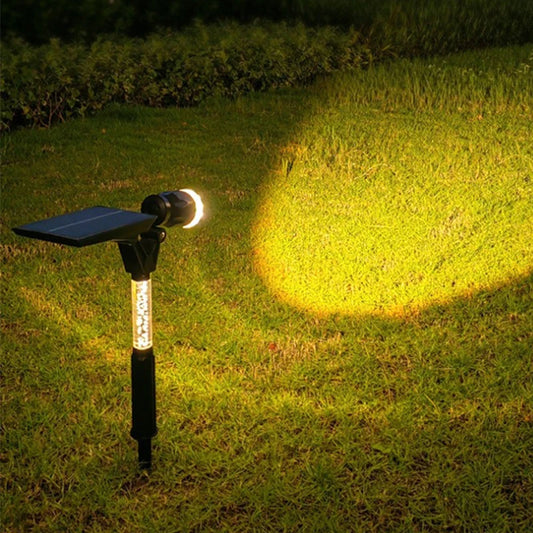 LED Solar Garden Lights Outdoor Waterproof Solar Powered Spotlights Courtyard Lawn Path Balcony Fence Decorative Sunlight Lamp