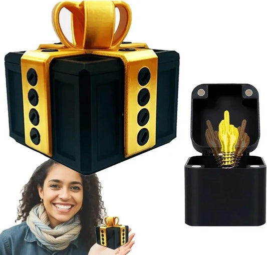 Out of the box pop-up Middle Finger Gift Box