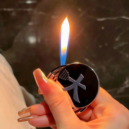 New Mini Coin Rotating Gyro Lighter