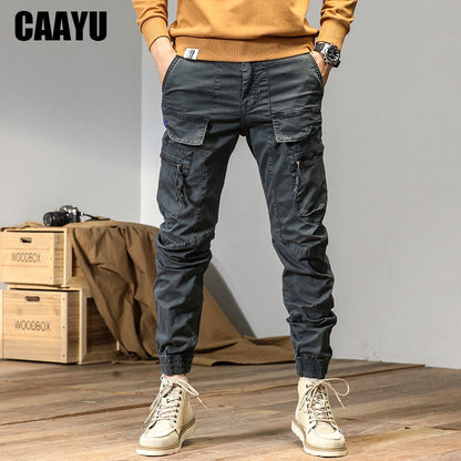 Joggers Cargo Pants Men Casual Y2k MultiPocket Male Trousers Sweatpants Streetwear Techwear Tactical Track Sport Green Pants Men