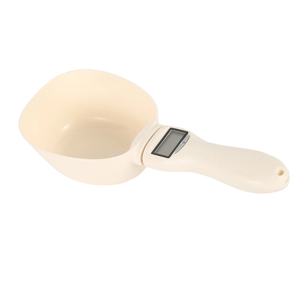 Pet Food Measuring Scoop Electronic Measuring Tool Dog Cat Food Measuring Cup Digital Spoon Scale Pet Food Scale LED Display New