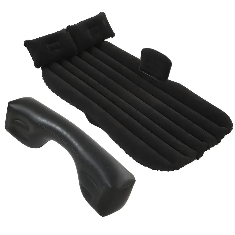Multifunctional PVC Flocking inflatable car mattress car accessories inflatable bed travel goods
