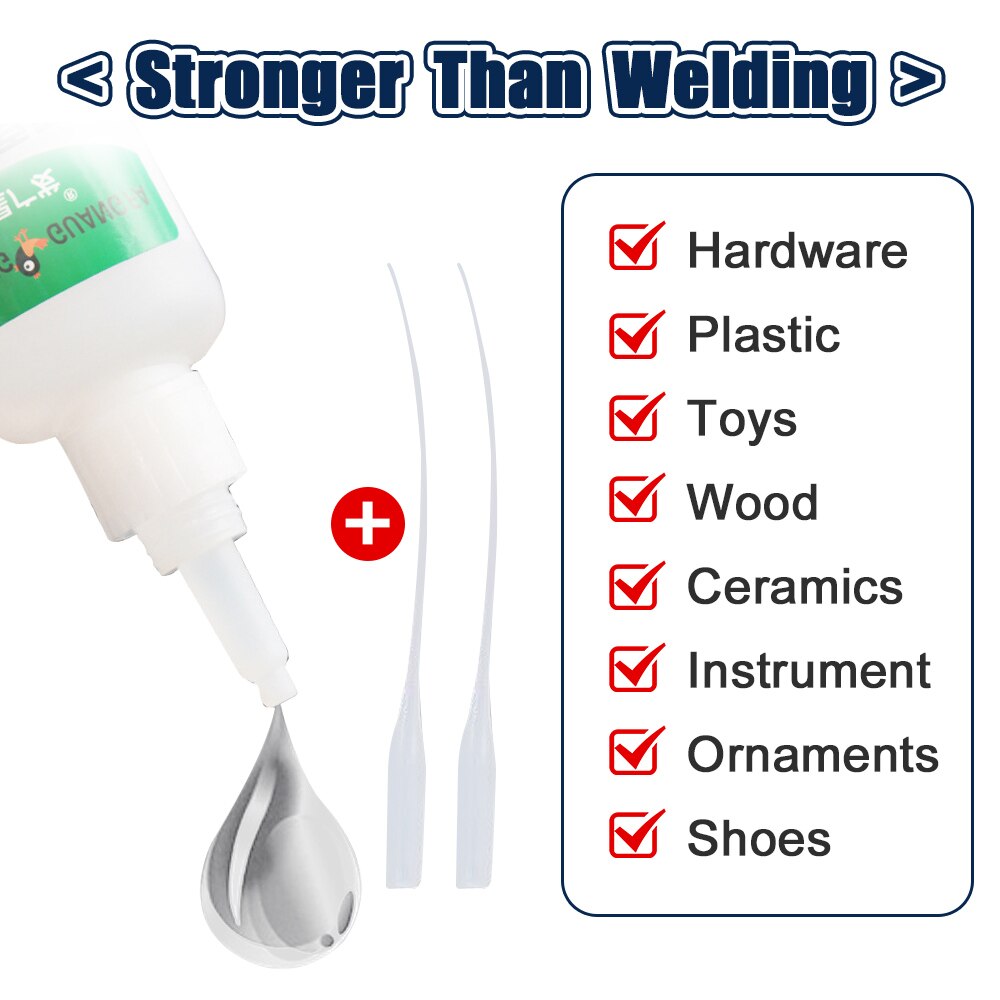 1/2PCS Welding Glue High Strength Oily Glue Universal Super Adhesive Glue Strong Glue Plastic Wood Ceramics Soldering Agent