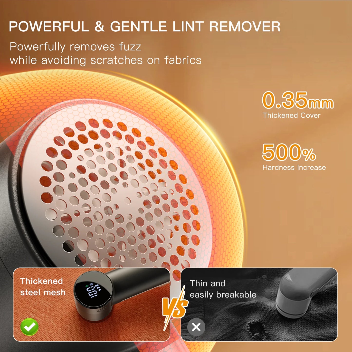 Fabric Shaver Rechargeable Lint