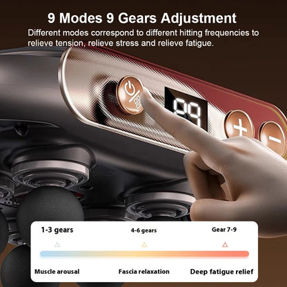 6 HEADS HIGH FREQUENCY MASSAGER