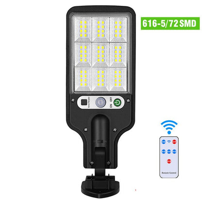 200COB Solar Street Light Outdoor Rotatable Solar Lamp With Motion Sensor Sunlight Garden Garage Remote Security LED Flood Light