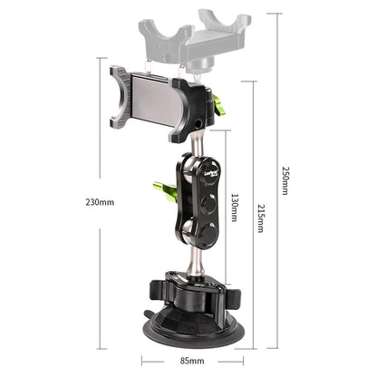 New Phone Stand Car Mobile Phone Bracket Cell Phone Phone Holder Stabilizer For Cell Phone Selfie Stick 360° Rotation Holder