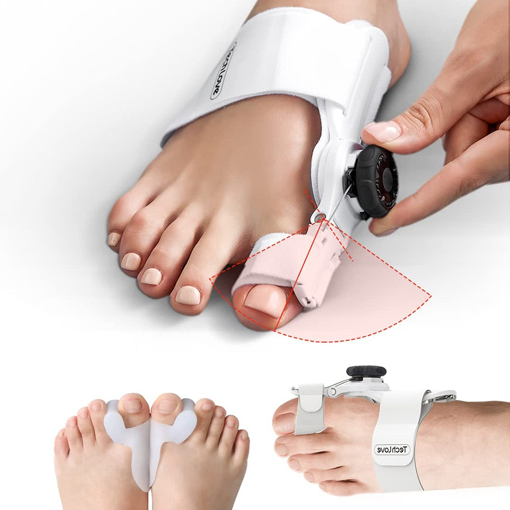 Bunion Corrector Splint Big Toe Straightener Corrector Knob Hallux Valgus Correction Orthopedic Supplies Pedicure Foot Care